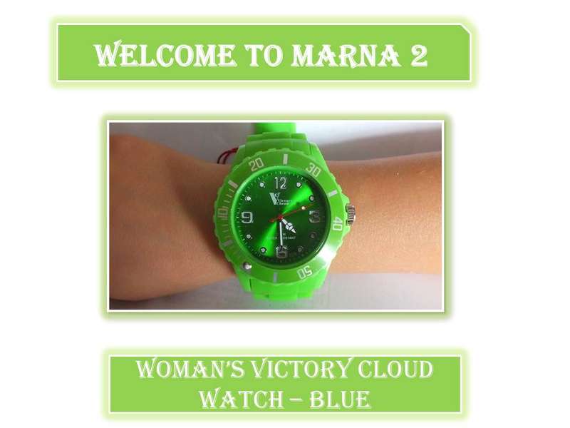 WOMAN'S VICTORY CLOUD WATCH - GREEN