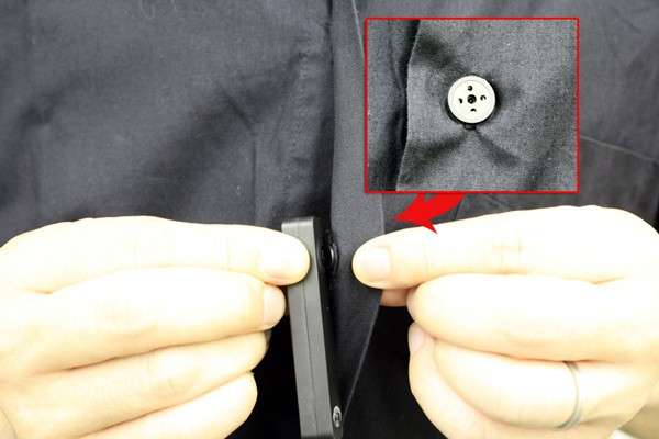 Buttonhole DVR Spy Camera