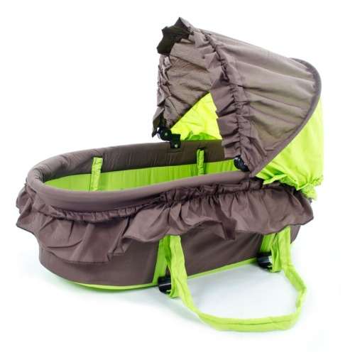 Chelino - 6-in-1 Cot - Brown & Green