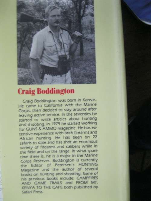 Safari Rifles by Craig Boddinton