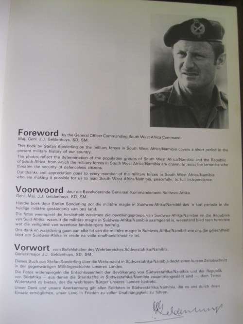 Bushwar Bosoorlog Buschkrieg deur Stefan Sonderling