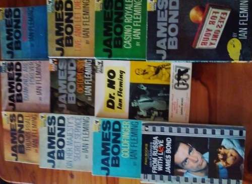 James Bond by Ian Fleming 11 books PAN BOOKS