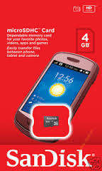4 GB PHONE MEMORY CARD + 310  PRELOADED  GAMES