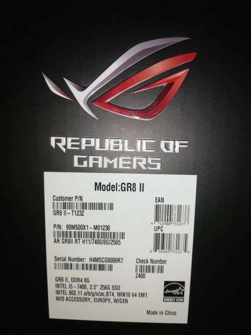 ASUS ROG GR8 II - Mini Gaming PC