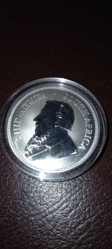 2017 1 OZ FINE SILVER KRUGERRAND