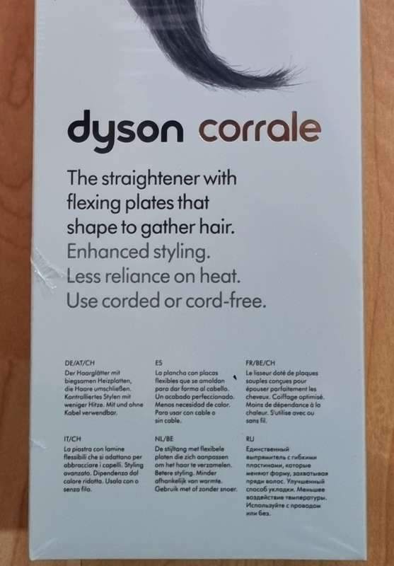 Dyson Corrale HS07 Cord-Free Hair Straightener