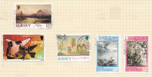 Jersey - Stamp Album Clearance 8
