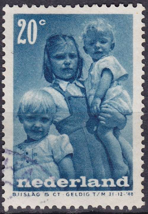 Netherlands - 1947 Child Care - LH - Used
