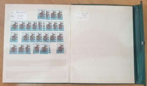 Union of South Africa - Stamp Album for the specialist - SG170 - SG151 - SG171 - SG171A - SG152 - SG