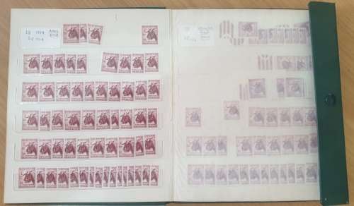 Union of South Africa - Stamp Album for the specialist - SG170 - SG151 - SG171 - SG171A - SG152 - SG