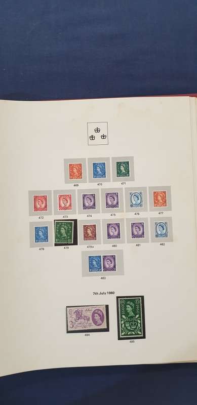 Stock Clearance Sale - Great Britain - Queen Elizabeth 1950s to 1971 MNH - See Description
