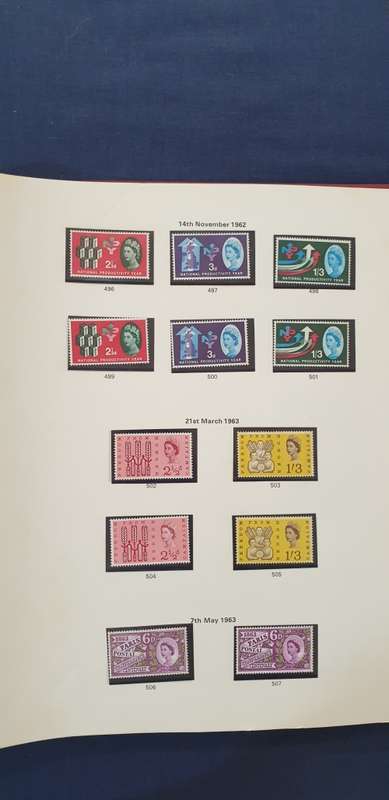 Stock Clearance Sale - Great Britain - Queen Elizabeth 1950s to 1971 MNH - See Description