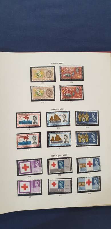 Stock Clearance Sale - Great Britain - Queen Elizabeth 1950s to 1971 MNH - See Description