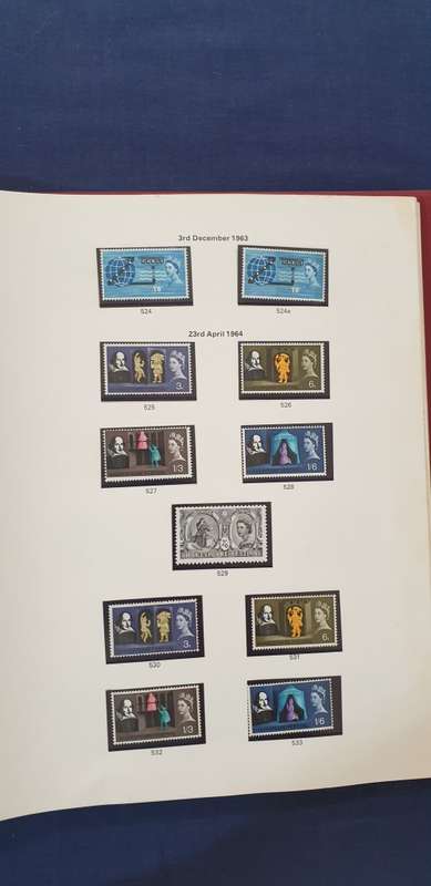 Stock Clearance Sale - Great Britain - Queen Elizabeth 1950s to 1971 MNH - See Description