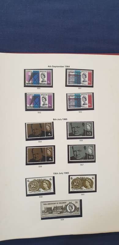 Stock Clearance Sale - Great Britain - Queen Elizabeth 1950s to 1971 MNH - See Description