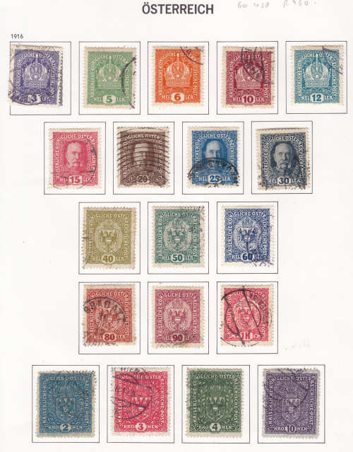 Stock Clearance Sale - Austria Complete sets - High Catalogue R1800 - See Description