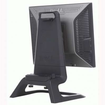 DELL 17 INCH LCD SCREEN WITH HEIGHT ADJUSTMENT, DVI / VGA / USB PORTS ETC