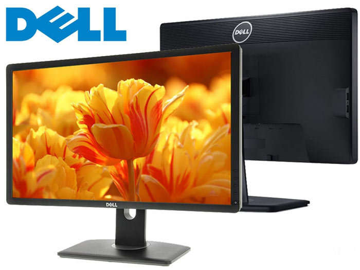 DELL 24 INCH FULL HD, LED WIDE SCREEN, ROTATE,DVI / VGA, USB PORTS