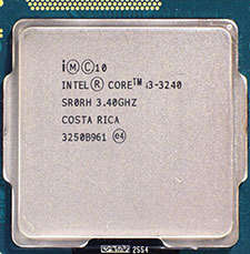 INTEL CORE i3-3240, 3.40GHZ LGA 1155 SOCKET DESKTOP PROCESSOR