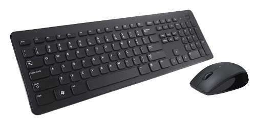 STYLISH & SLIM DELL WIRELESS KEYBOARD AND MOUSE - BLACK, BRAND NEW