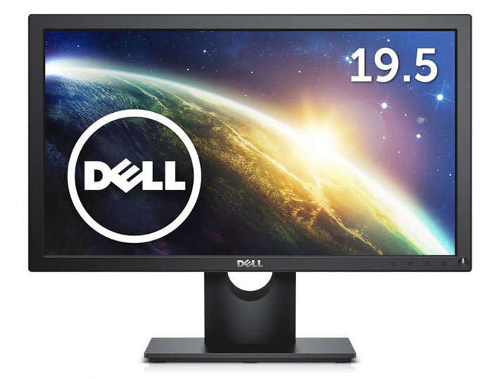 DELL E2016H **19.5-INCH** 1600 x 900, WIDESCREEN LED BACKLIT MONITOR, BLACK