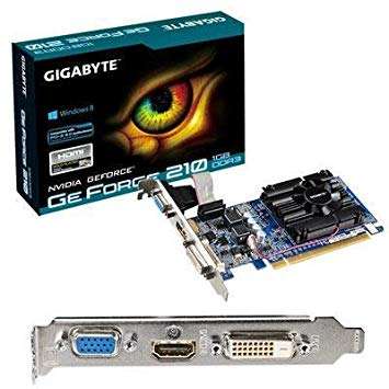 NVIDIA GeForce 210 GRAPHICS CARD, GV-N210D3-1GI (rev. 6.0)- BRAND NEW