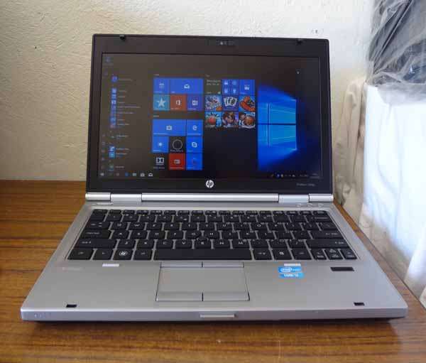 HP ELITEBOOK 2560P, CORE i7, 250GB HD, 8GB RAM, 12.5INCH, WIN 10 PRO, DVD RW, CAM, NIGHT LIGHT, ETC