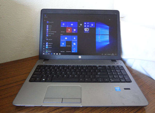 [BARGAIN] HP 450, 4TH GEN CORE i5, 8GB RAM, 750GB HD,  BUILT-IN 3G, DVD RW, WEBCAM, WIN 10 PRO, ETC