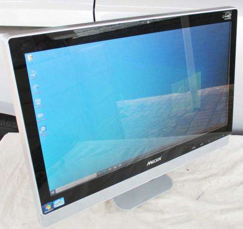 MECER  ALL-IN-ONE 23 INCH, INTEL CORE i5, 8GB RAM, 500GB HD,WIFI, DVD-RW,CAM, WIN 10 PRO, ETC