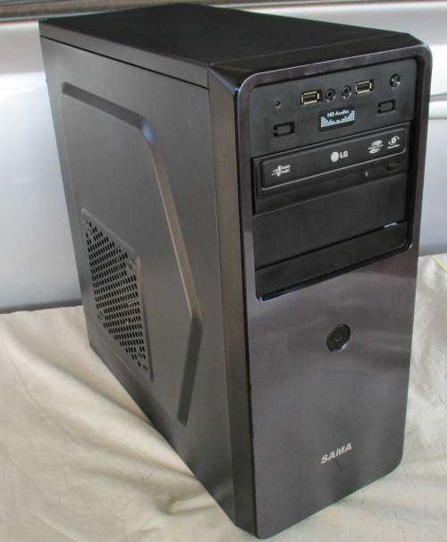 DESKTOP PC INTEL CORE 2QUAD CPU Q8200 , 1GB RAM, 40GBHD, DVD-RW, WIN 10 PRO, ETC