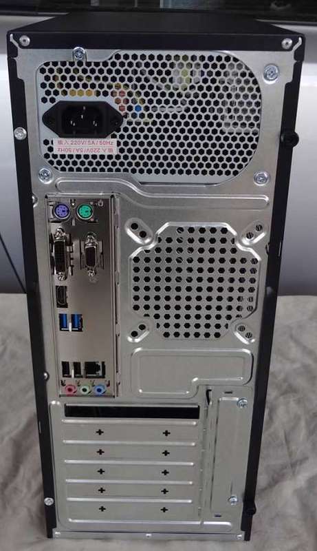 Desktop pc, intel  8th gen core i5, 1tb hd, dvdrw, win 11 pro, etc