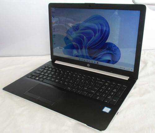 hp 15-da1000ni ,8th gen core i5, 1tb hd, 4gb ram, wifi, bluetooth, cam, 15.6``, win 11 pro, etc