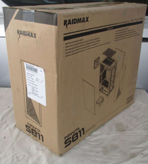gaming desktop pc, 9th gen, core i5,16gb ram, 256gb ssd, raidmax led case, vga, dvi, win 11 pro, etc