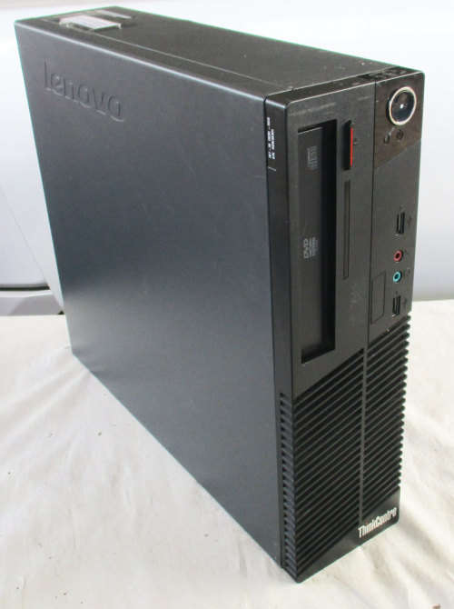 FIRESALE lenovo MO830, desktop pc, CPU e3400, 2gb ram,  `160gb hd, vga, dvdrom, win 10 pro, etc