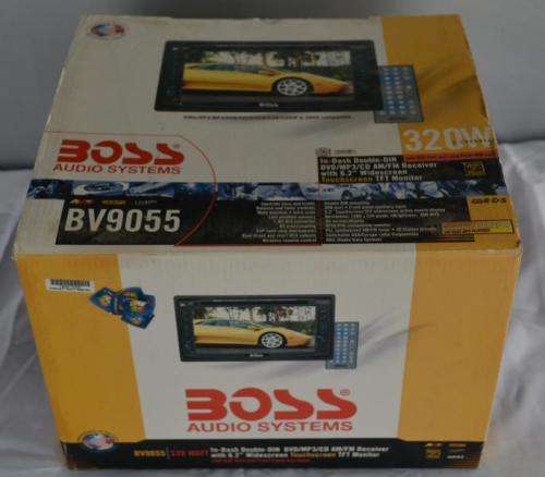 Boss BV9055 Car Radio, DVD, SVCD, VCD, CD, CD-R, CD-RW, MP4, WMA Playback