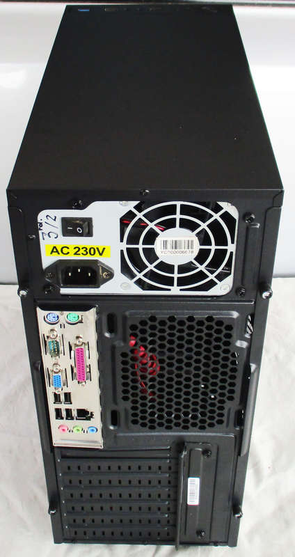 stylish desktop pc, intel core i3, 6gb ram, 500gb hd, dvdrw, vga, win 11 pro, etc