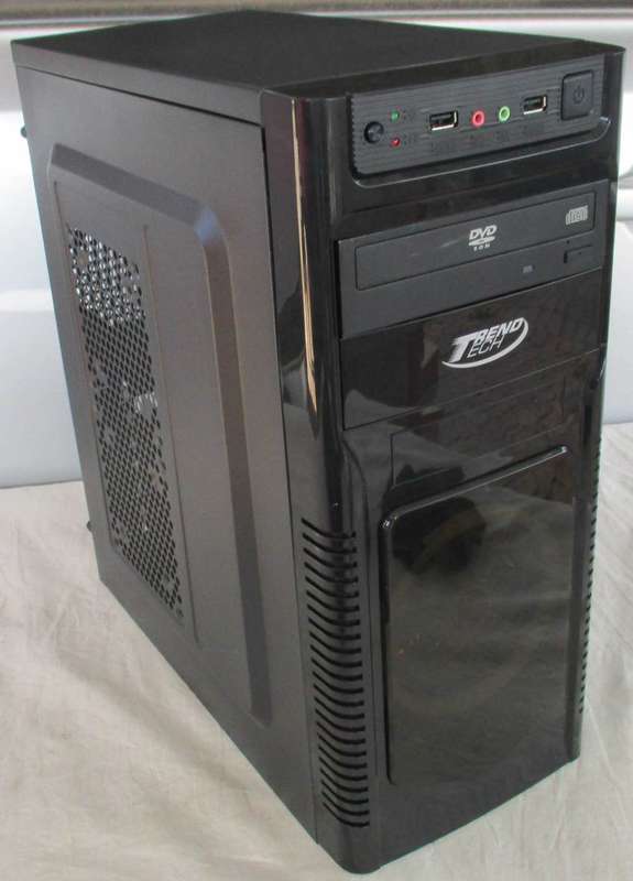 Stylish Desktop PC, Intel Core i3, 6GB RAM, 500GB HD, DVDRW, VGA, Win 11 Pro