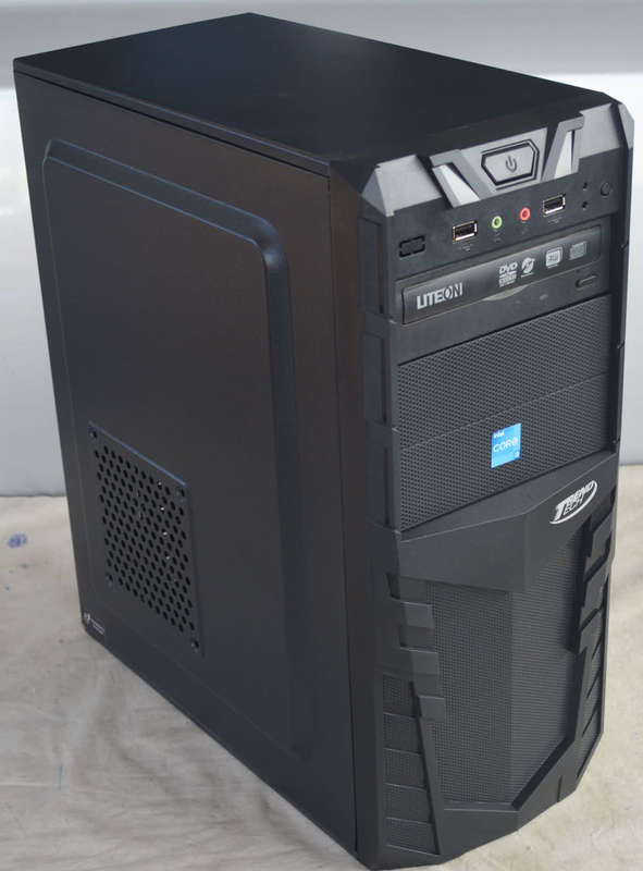 stylish desktop pc, intel core i5, 8gb ram, 750gb hd, dvd, vga, win 11, 64 bit, etc