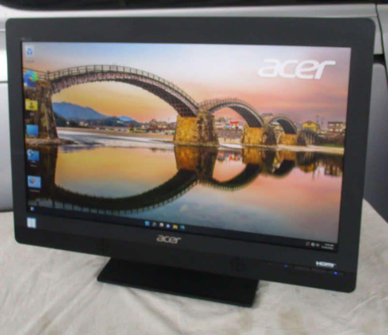 acer   7265ngw, all-in-one 23 inch, 6th gen, intel core i5 , 8gb ram, 1tb hd, wifi, win 11 pro, etc