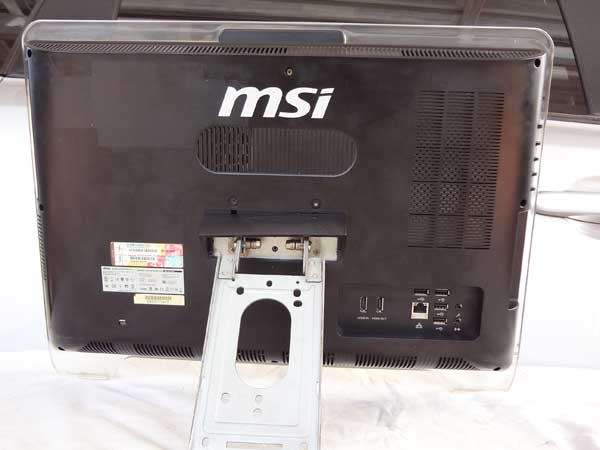 msi, all-in-one 18 inch, amd e2-1800 apu, 4gb ram, 500gb hd, win 10 home s/l, etc