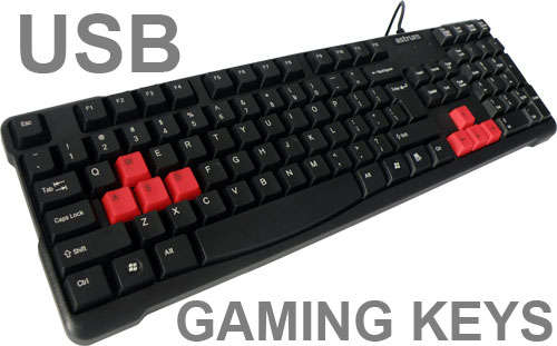 ASTRUM ELITE USB KEYBOARD WITH GAMING KEYS (BRAND NEW)