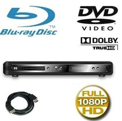 HP BD2000 *FULL HD* BLU-RAY / DVD / CD PLAYER WITH HDMI, LAN PORT (BRAND NEW)