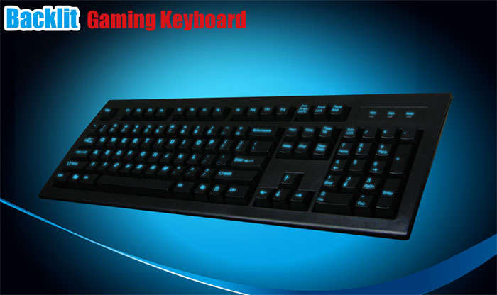 XGR USB LED BACKLIT ILLUMINATED GAMING KEYBOARD (BRAND NEW)