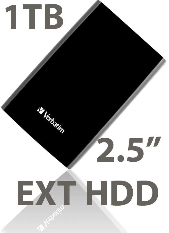 Verbatim 1TB 2.5" USB 3.0 External Hard Drive