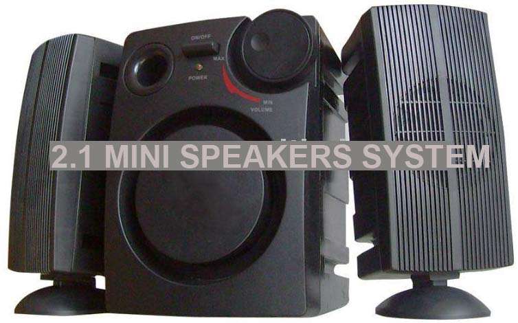 2.1 Channel Multimedia Speakers (Black)