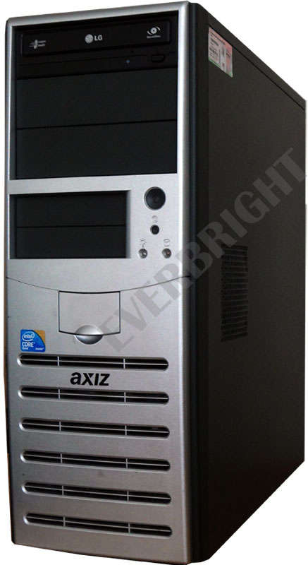 AXIZ GAMING DESKTOP CORE2DUO 2.53, 2GB RAM, NVIDIA 3D CARD, 160GB HD, LIC WIN VISTA BUS ETC