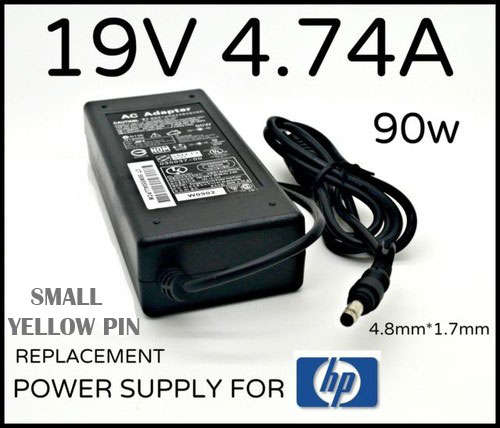 HP 90W *SMALL PIN* REPLACEMENT CHARGER (BRAND NEW)