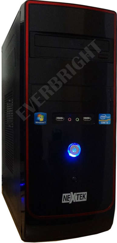 DESKTOP PC CORE i3, 4GB RAM, 500GB HD, LIC WIN7 PRO, DVD WRITER ETC