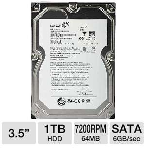 Seagate 1TB *1000GB* SV35.5 Series Fastest 7200RPM 3.5" SATA Internal Hard Drive
