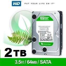 WESTERN DIGITAL *2TB* 2000GB FASTEST 7200 RPM GREEN SATA3 INTERNAL 3.5" HARD DISK (BRAND NEW)